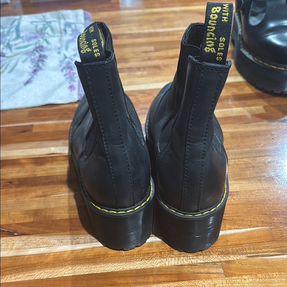 Dr. Martens Black Leather Ankle Booties - Picture 4 of 4